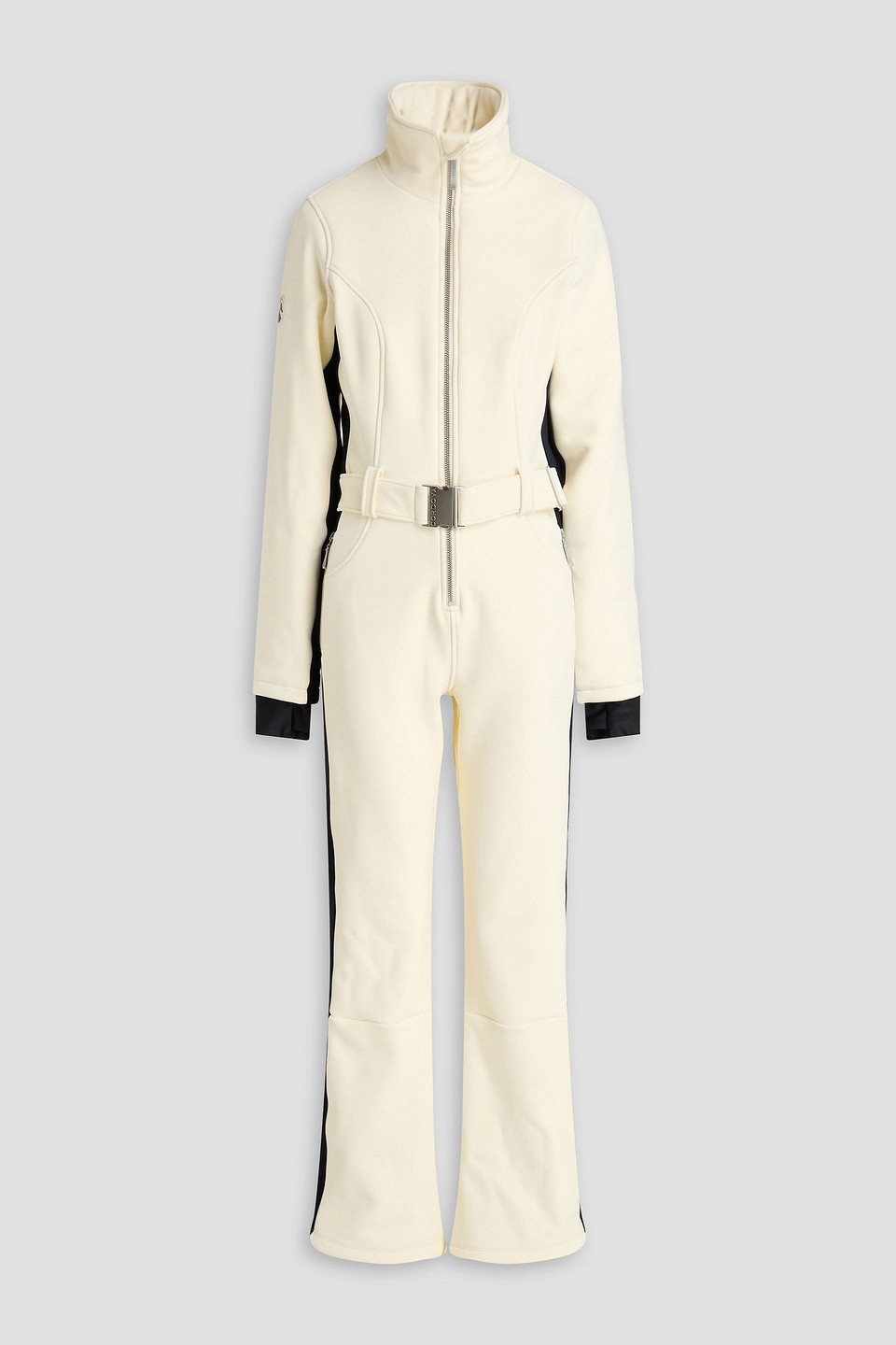 Cordova Otb Belted Softshell Ski Suit In White
