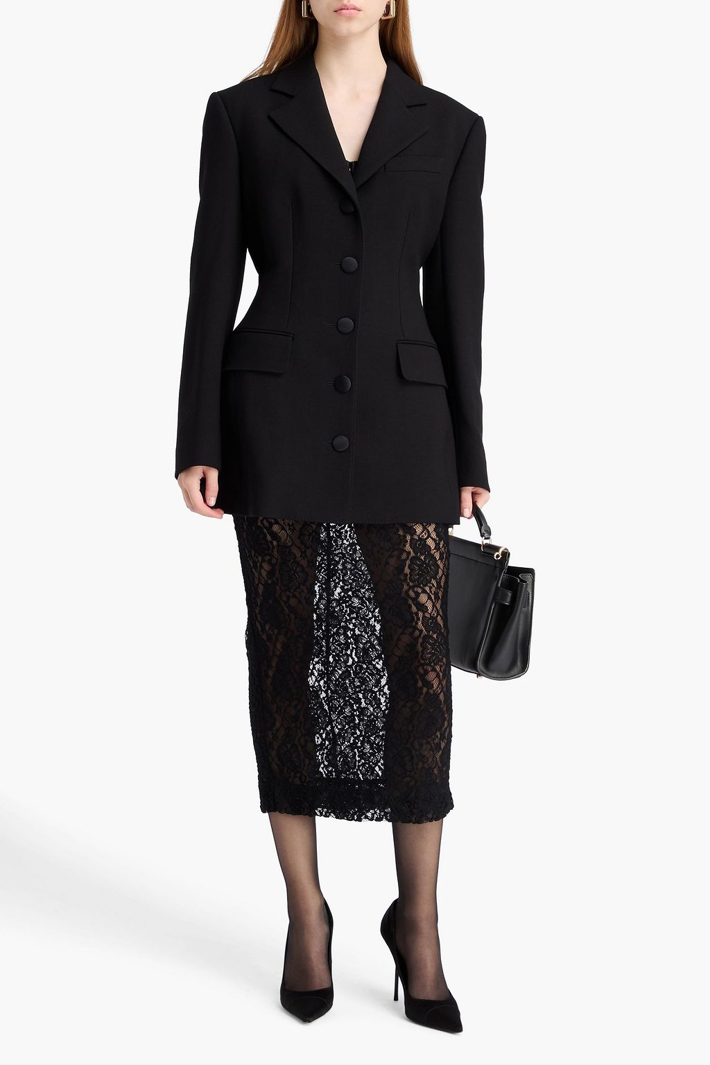 DOLCE&GABBANA بليزر من مزيج الصوف