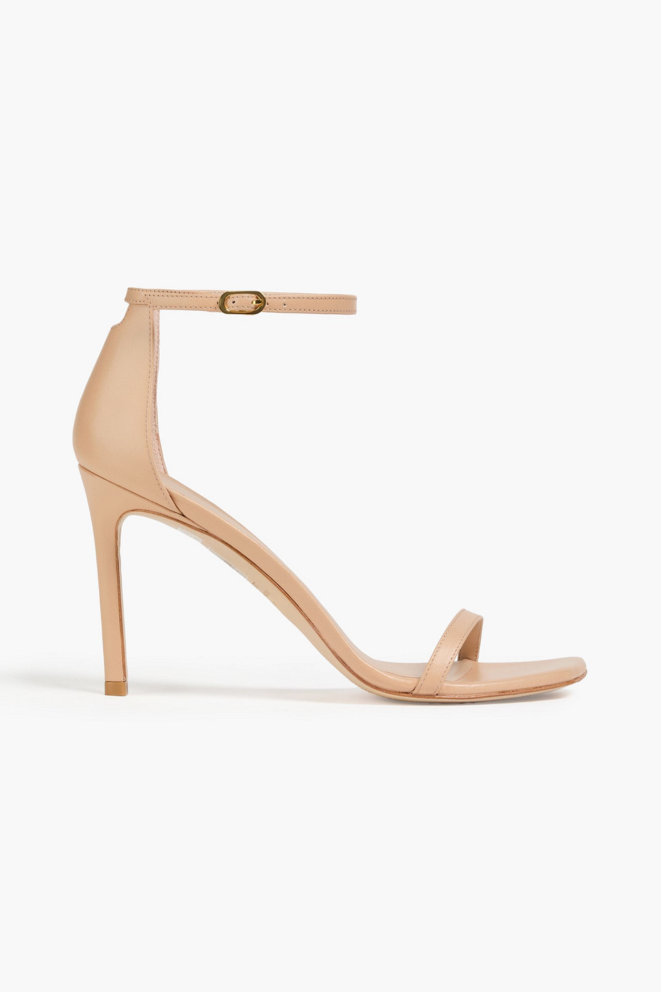Stuart Weitzman Nudistcurve Patent Ankle-strap Sandals In Multi