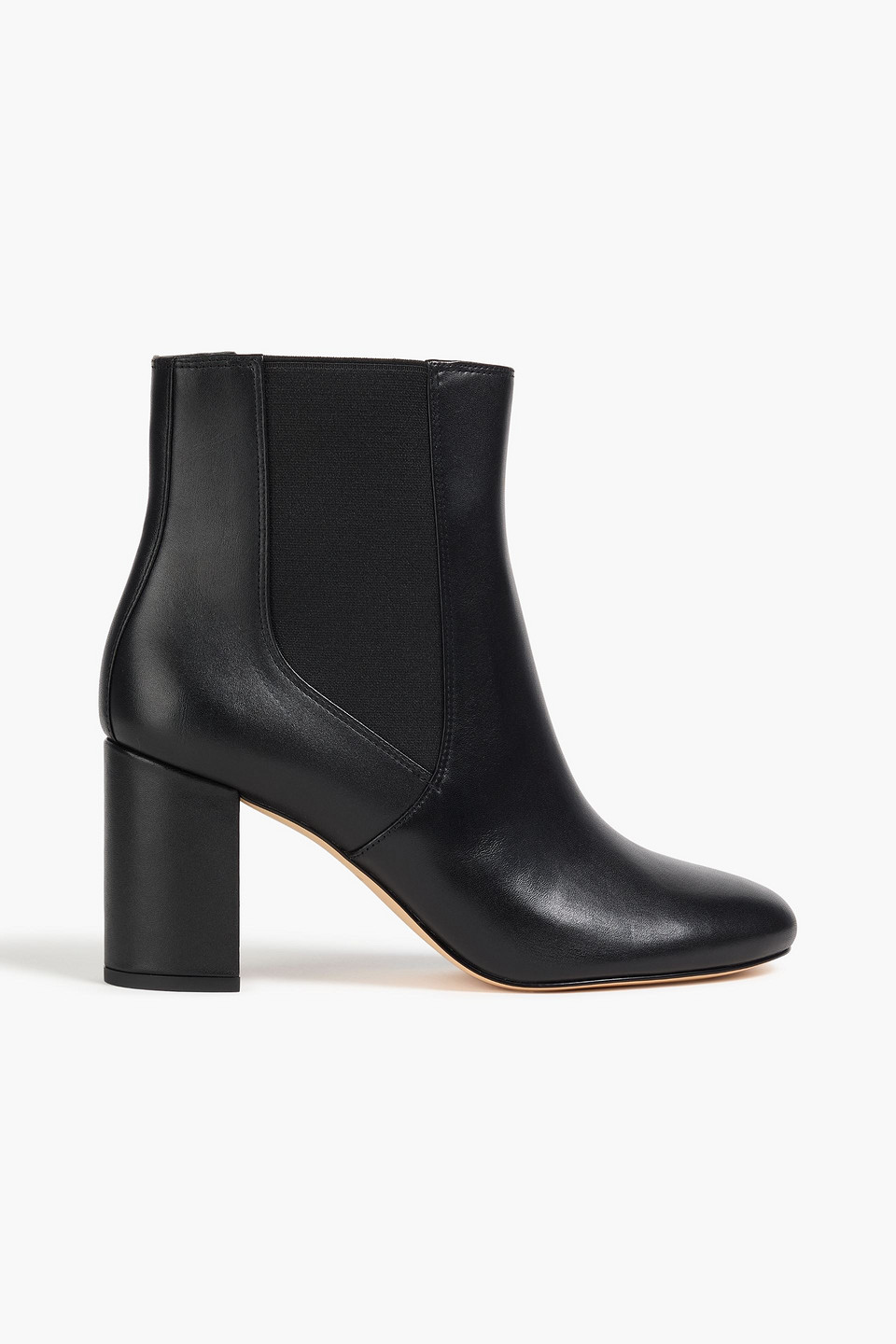Stuart Weitzman Celina Leather Chelsea Boots In Black