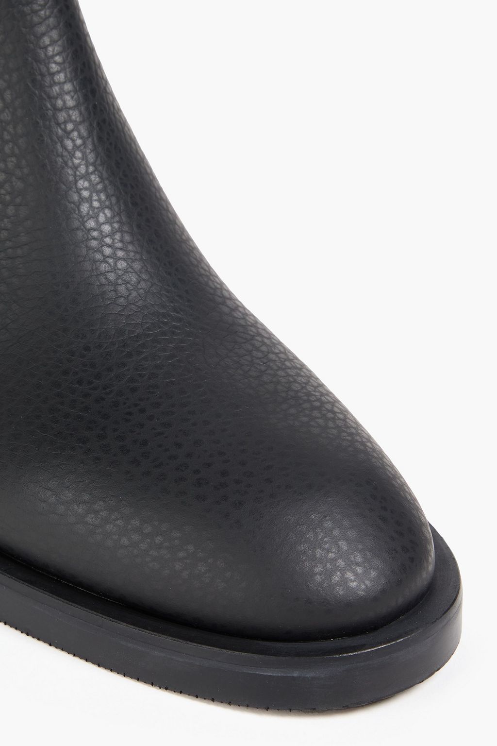 STUART WEITZMAN Lenora pebbled-leather Chelsea boots