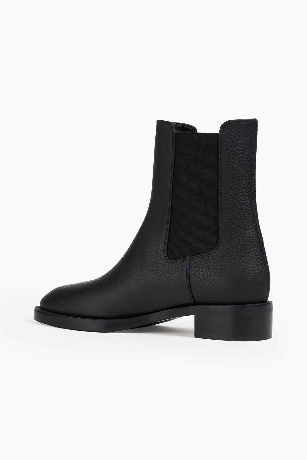 STUART WEITZMAN Lenora pebbled-leather Chelsea boots