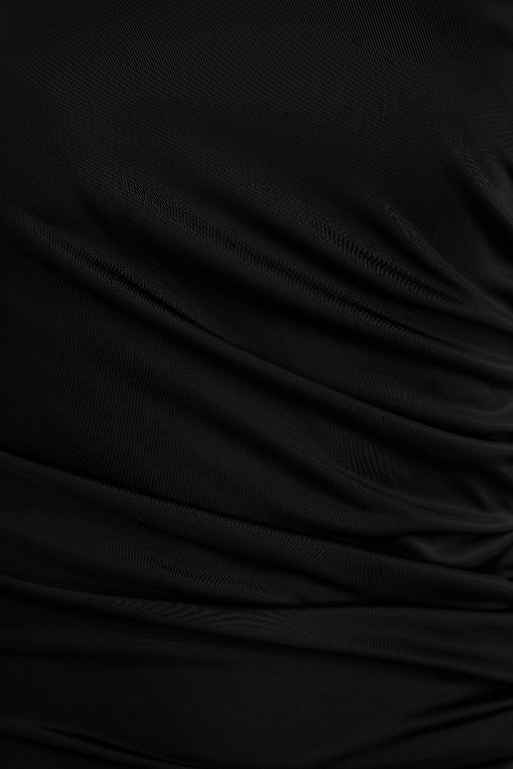 VERSACE فستان ريتش متوسط الطول من الجيرسي بفتحات