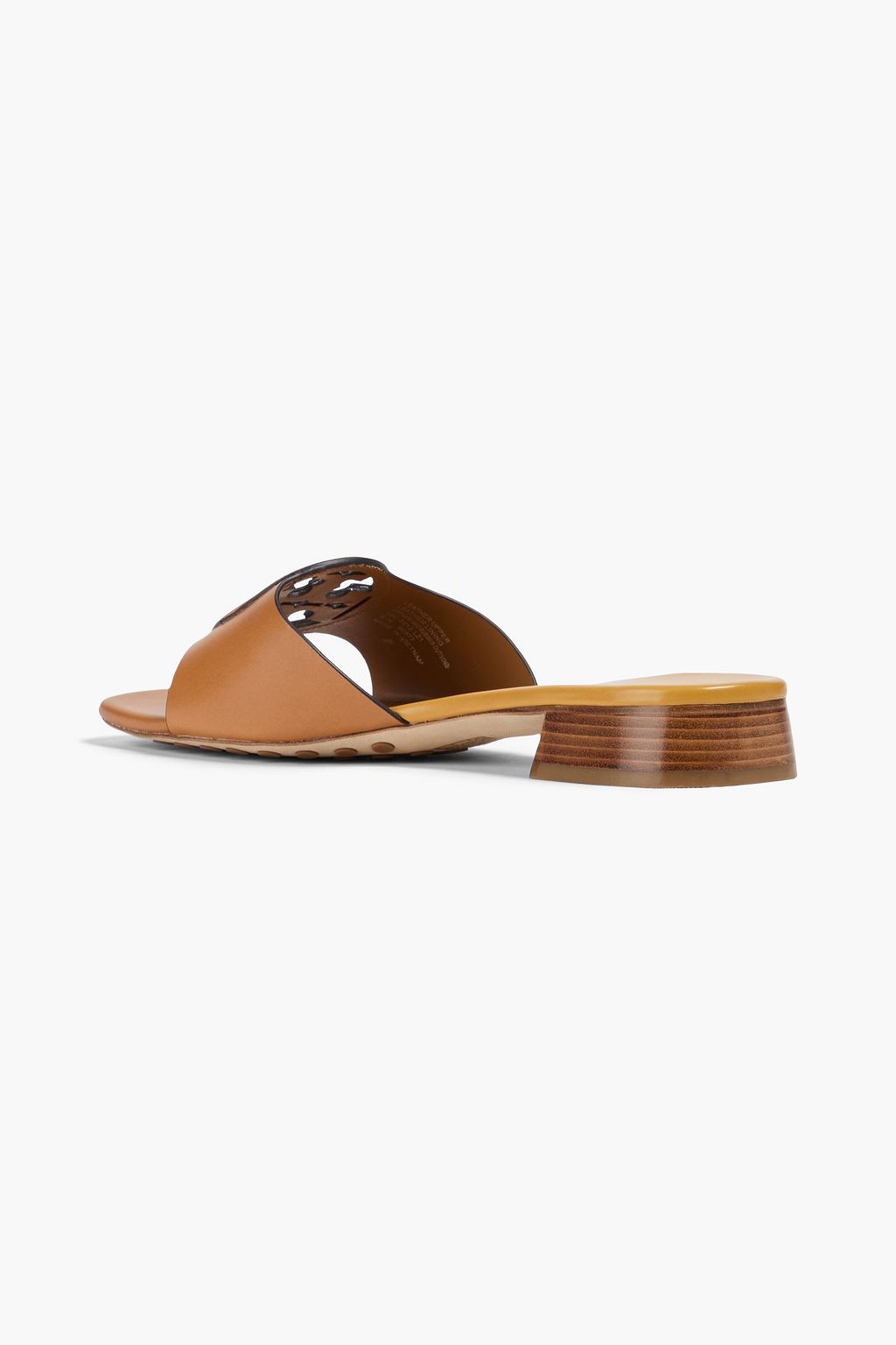 TORY BURCH Bombe Miller embellished leather slides