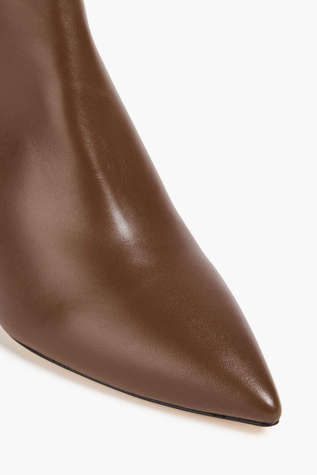 STUART WEITZMAN حذاء بوت مارا 75 بطول الركبة من الجلد