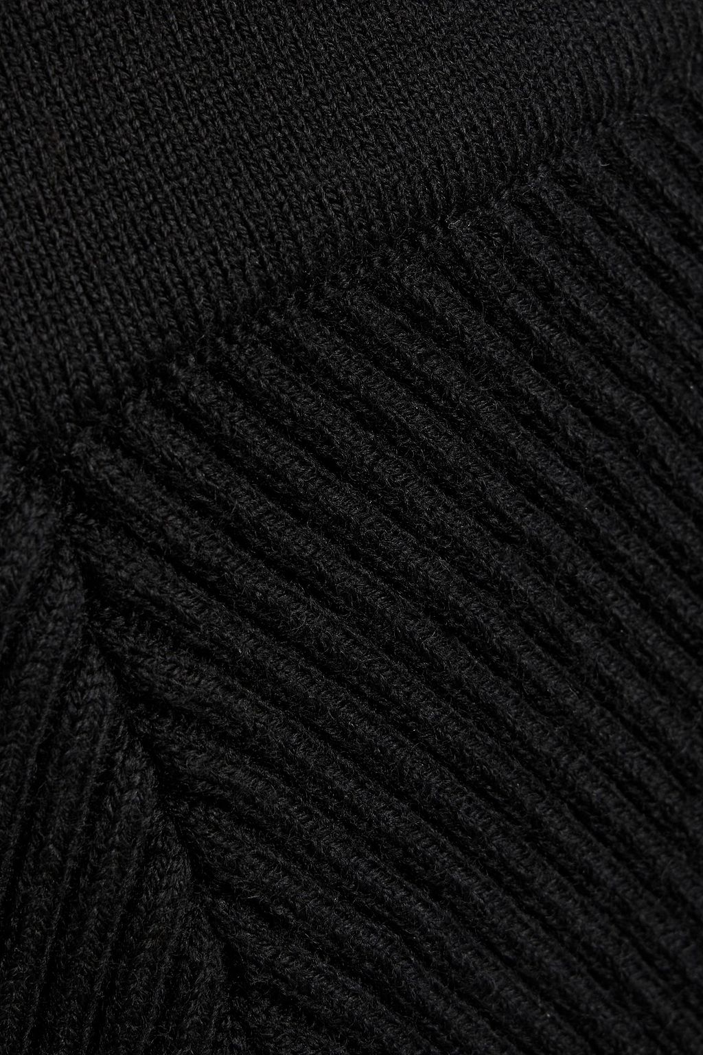 ALAÏA Ribbed wool-blend tapered pants