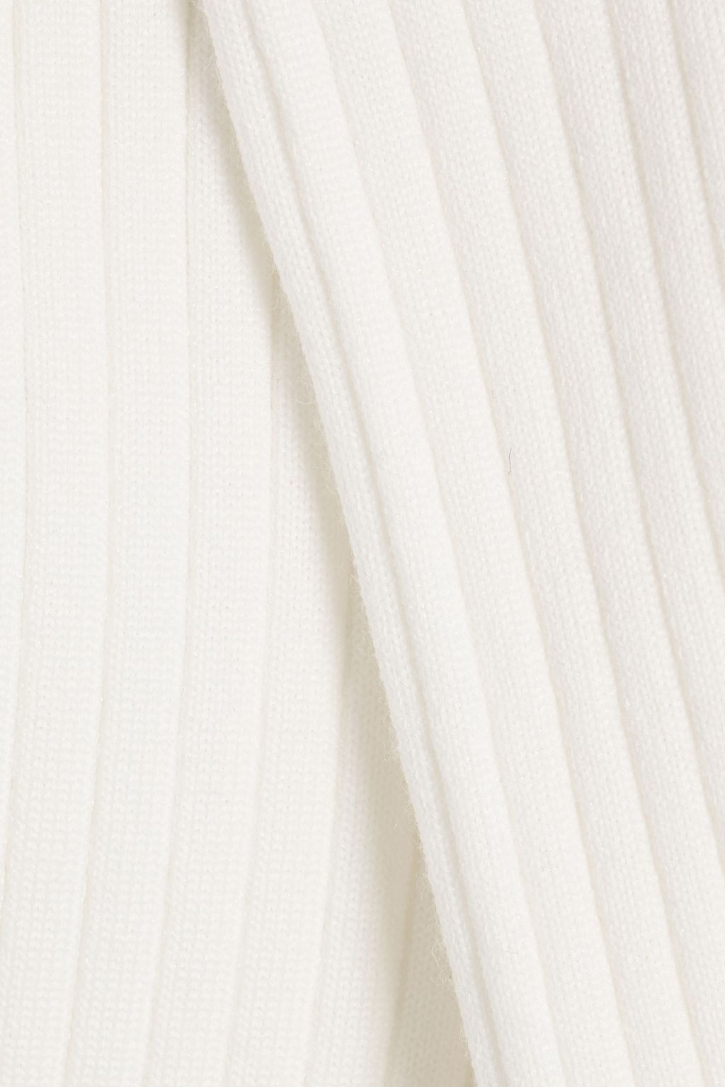 ALAÏA Rollkragenpullover aus einer gerippten Wollmischung