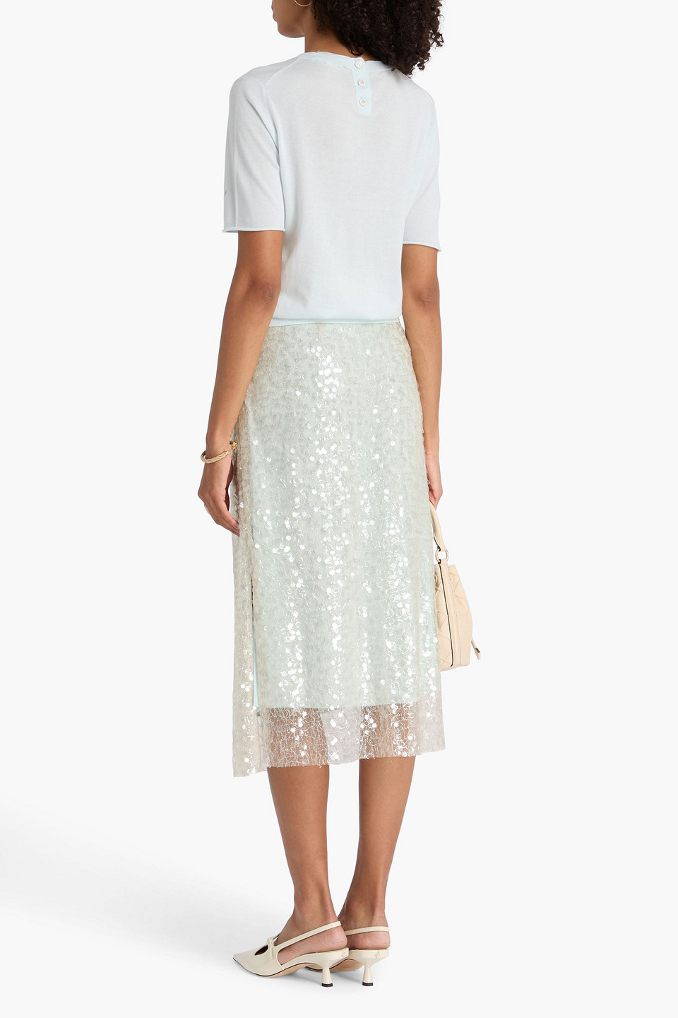  Tory Burch - Cotton Top - Blue - L 