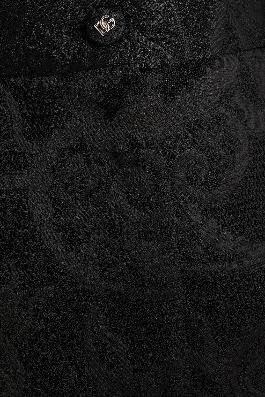 DOLCE&GABBANA ジャカード ストレートレッグパンツ