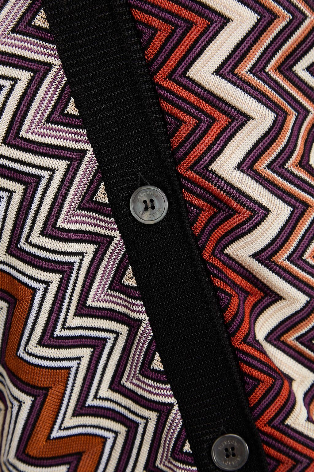 MISSONI كارديغان من نسيج بحبكة كروشيه