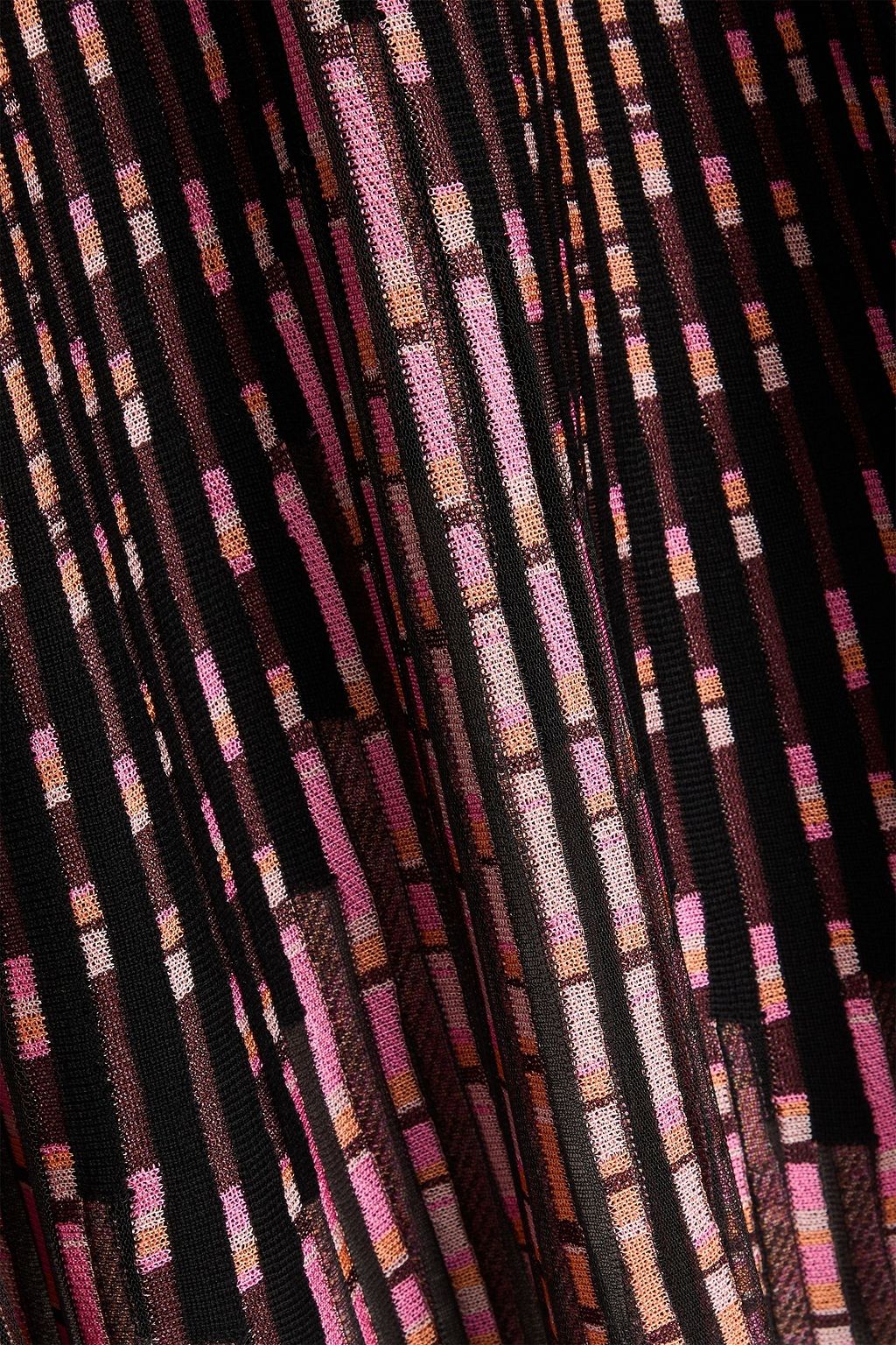 MISSONI بلوزة بحبكة بتصميم مضلّع