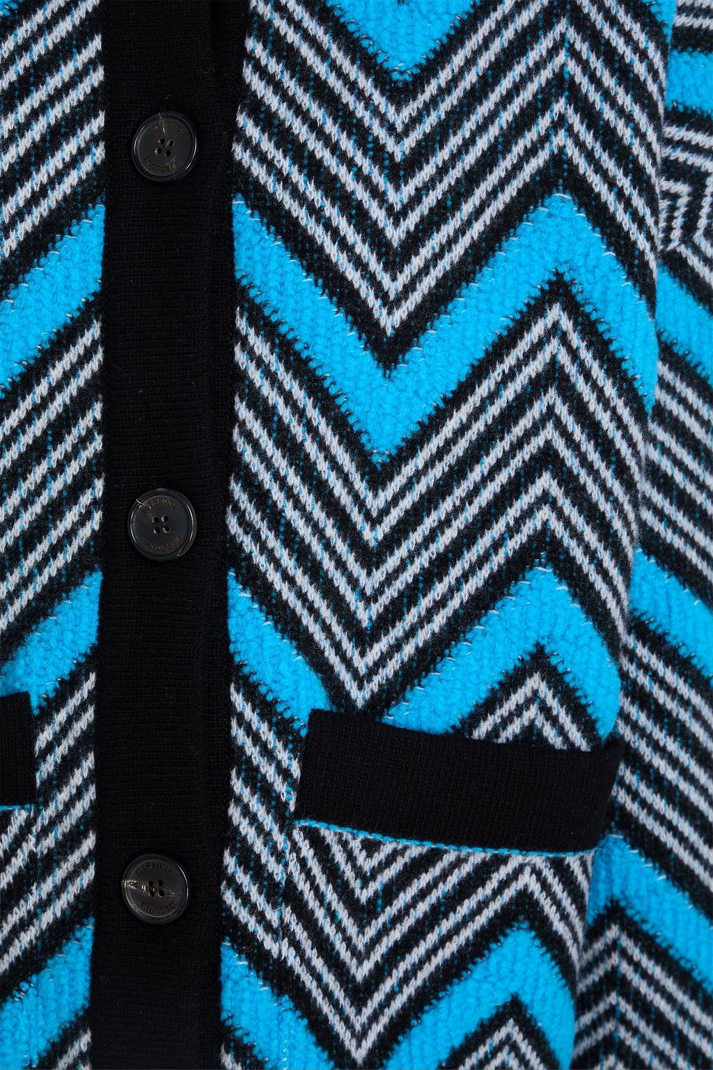 MISSONI كارديغان من الصوف بحبكة بوكليه