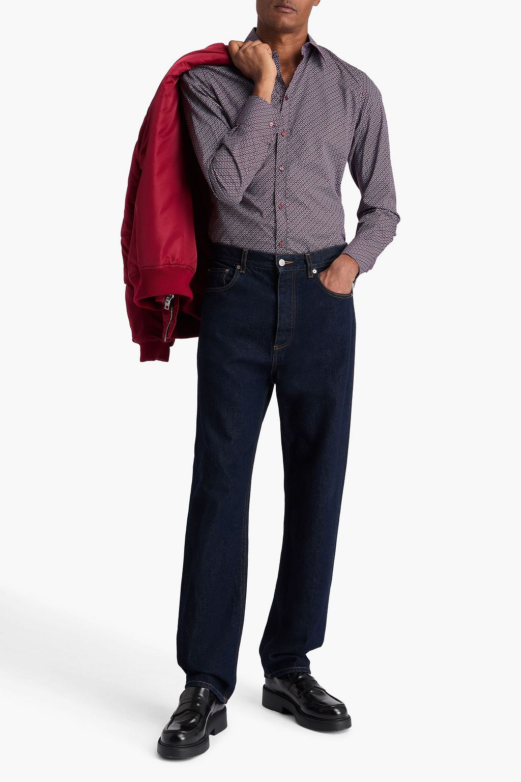 DOLCE&GABBANA Printed cotton shirt