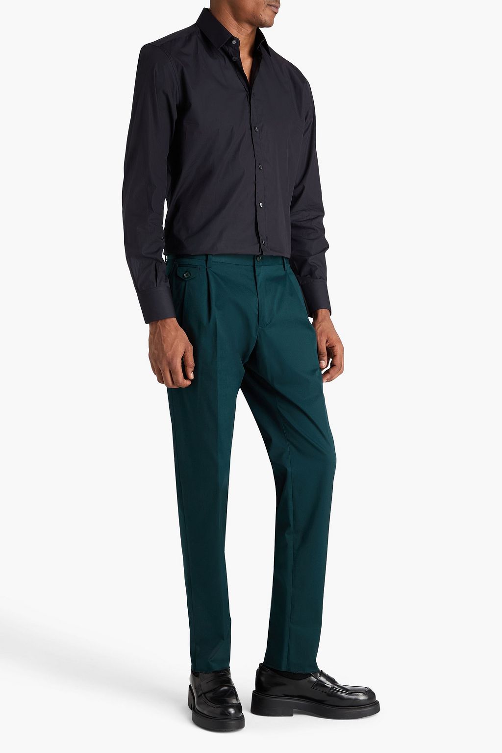 DOLCE&GABBANA Cotton-poplin shirt