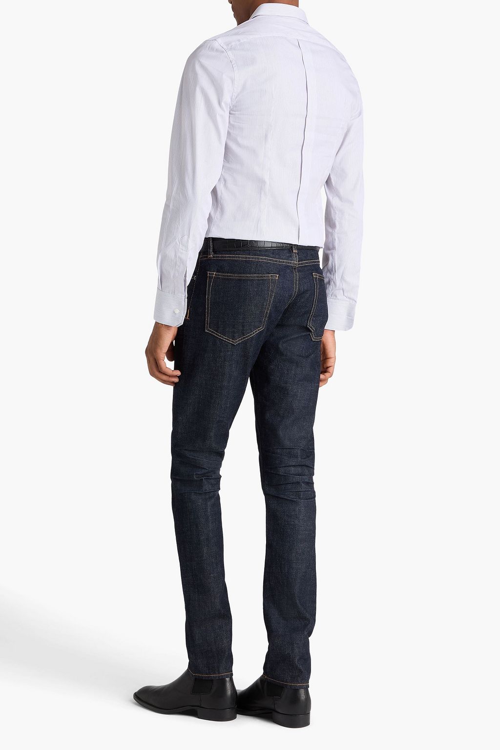 DOLCE&GABBANA Striped cotton shirt