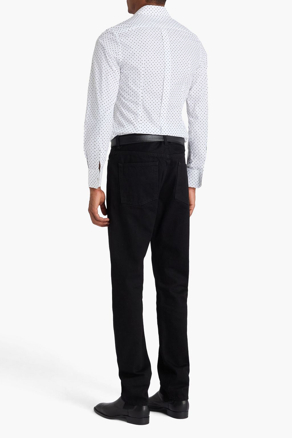 DOLCE&GABBANA Polka-dot cotton shirt