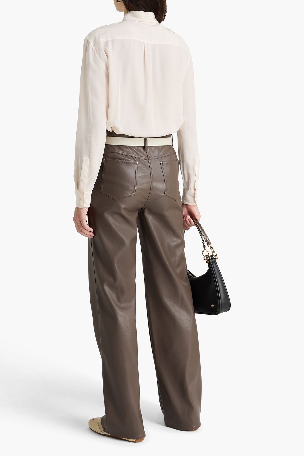 TOD'S Silk-crepe shirt