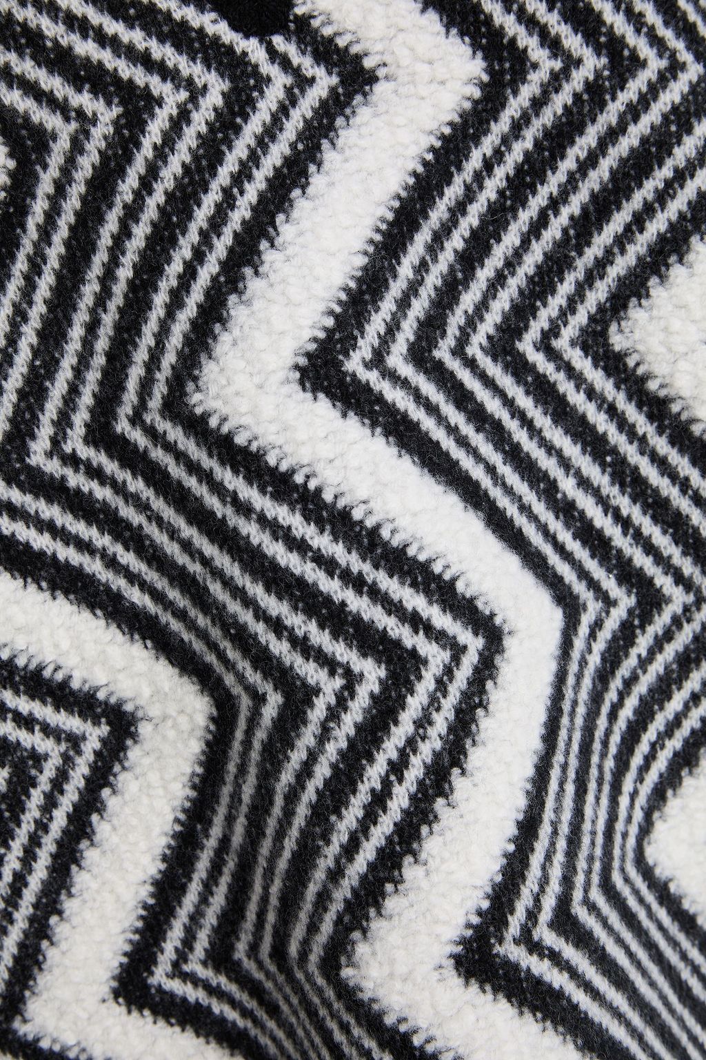 MISSONI سويتر من الصوف مجعّدة بطريقة بوكليه