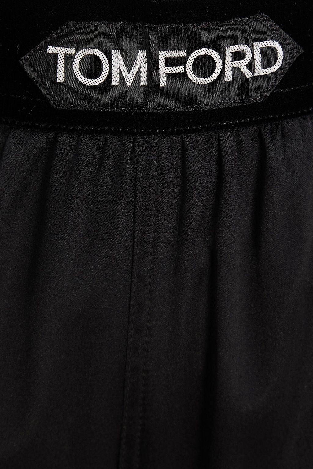 TOM FORD Stretch-silk satin wide-leg pants