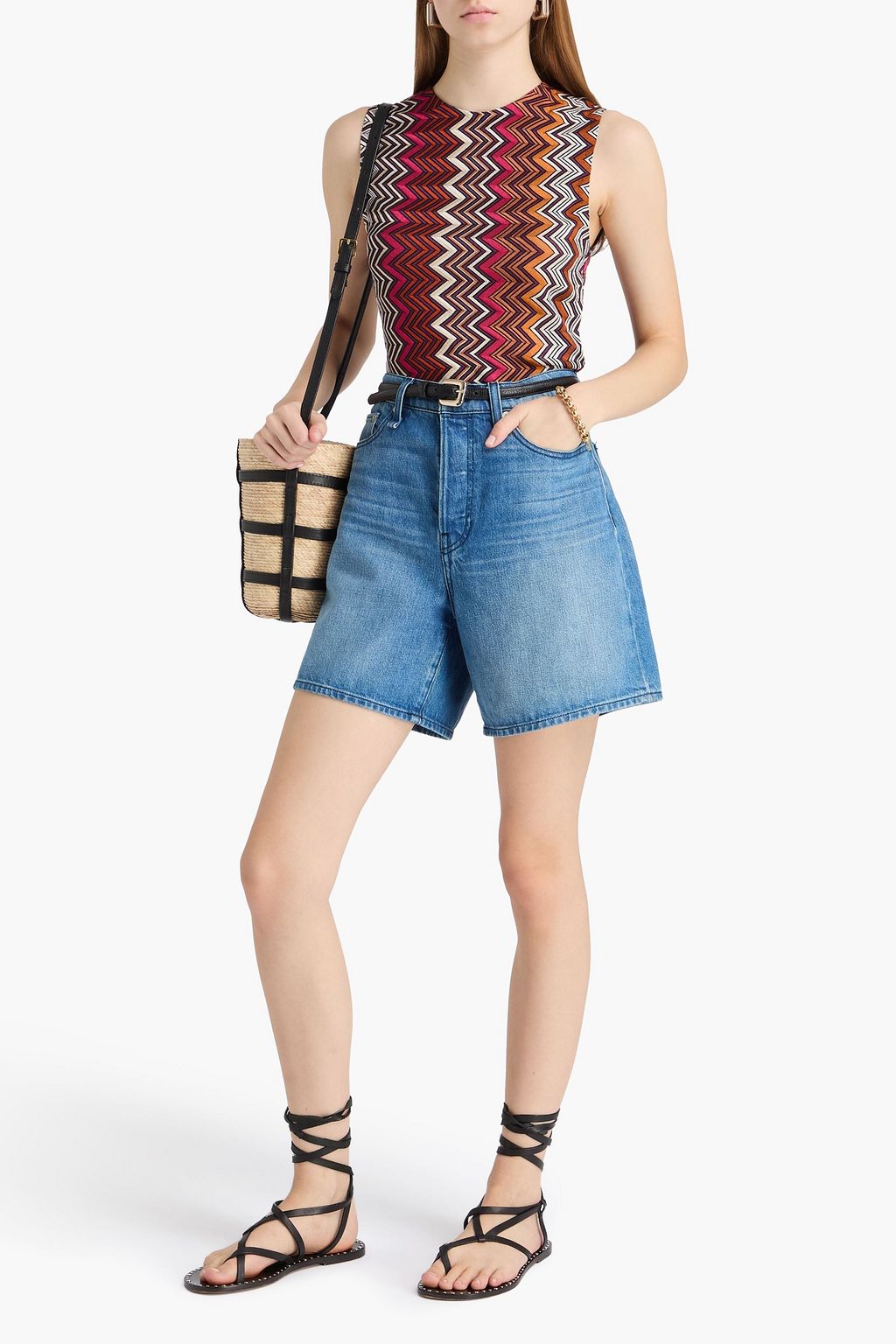 MISSONI بلوزة من نسيج بحبكة كروشيه