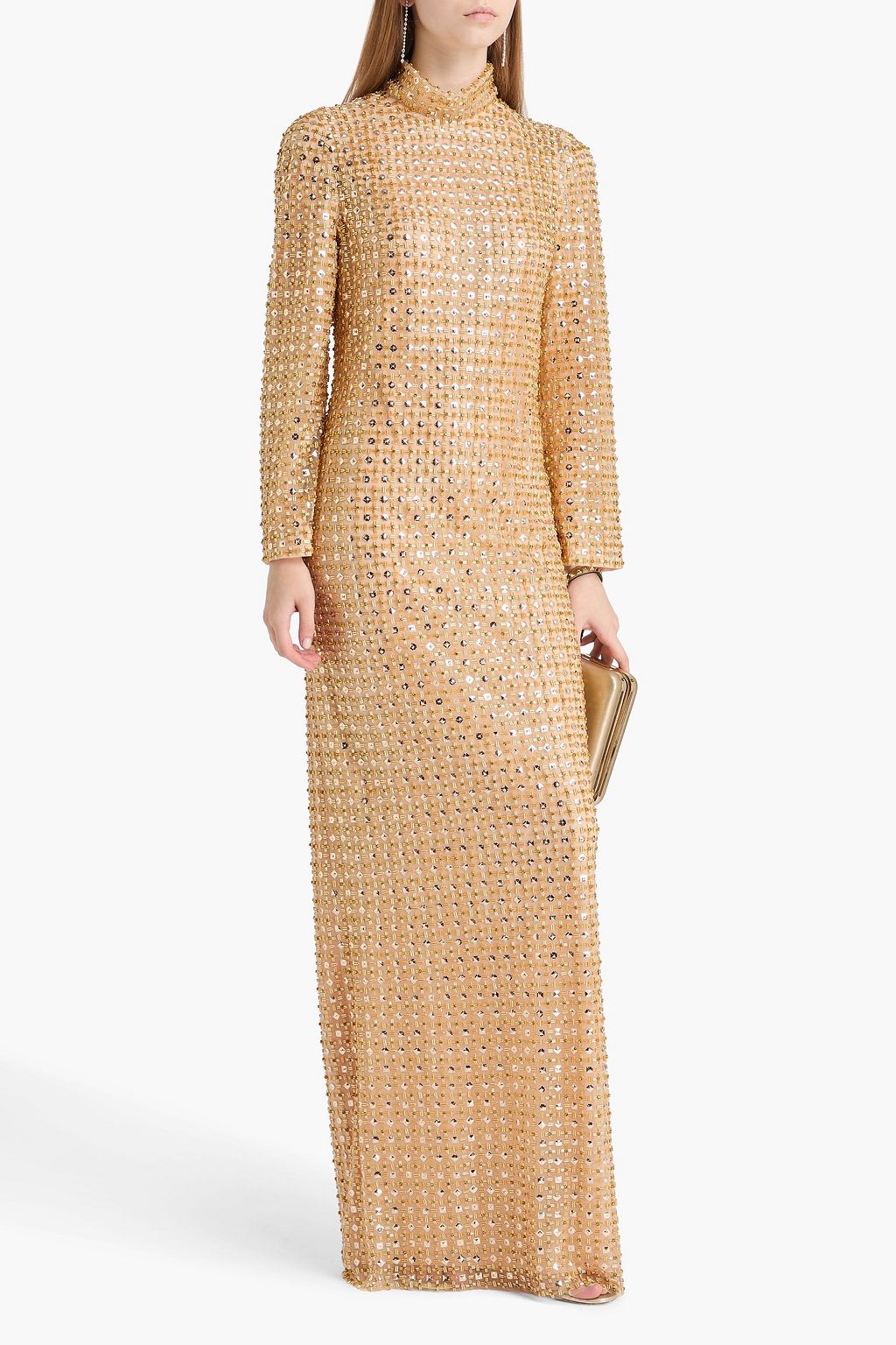 JENNY PACKHAM Embellished tulle gown