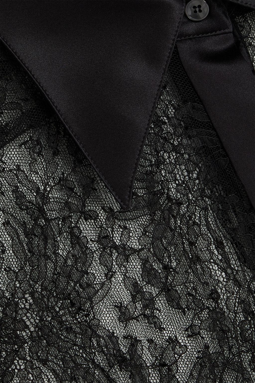 DOLCE&GABBANA Chantilly lace shirt