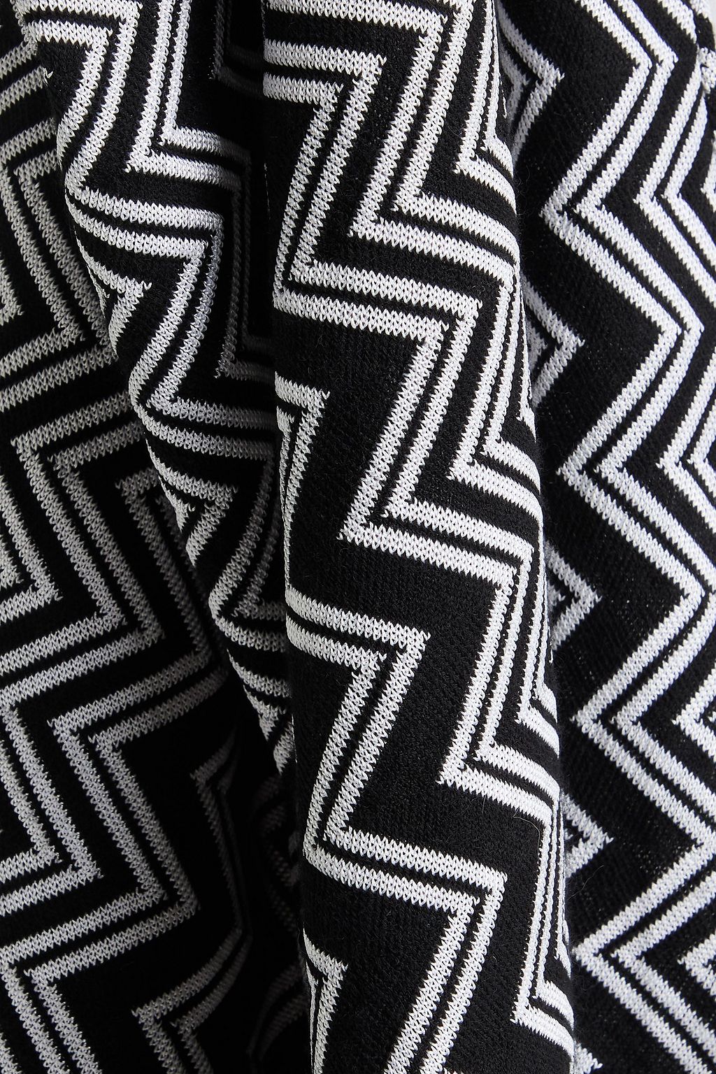 MISSONI かぎ針編みニット ウール混 タートルネックセーター