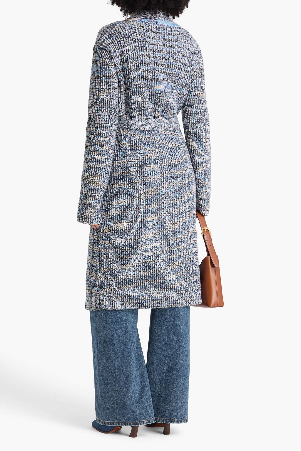 MISSONI كارديغان مضلع من الصوف المرقّش