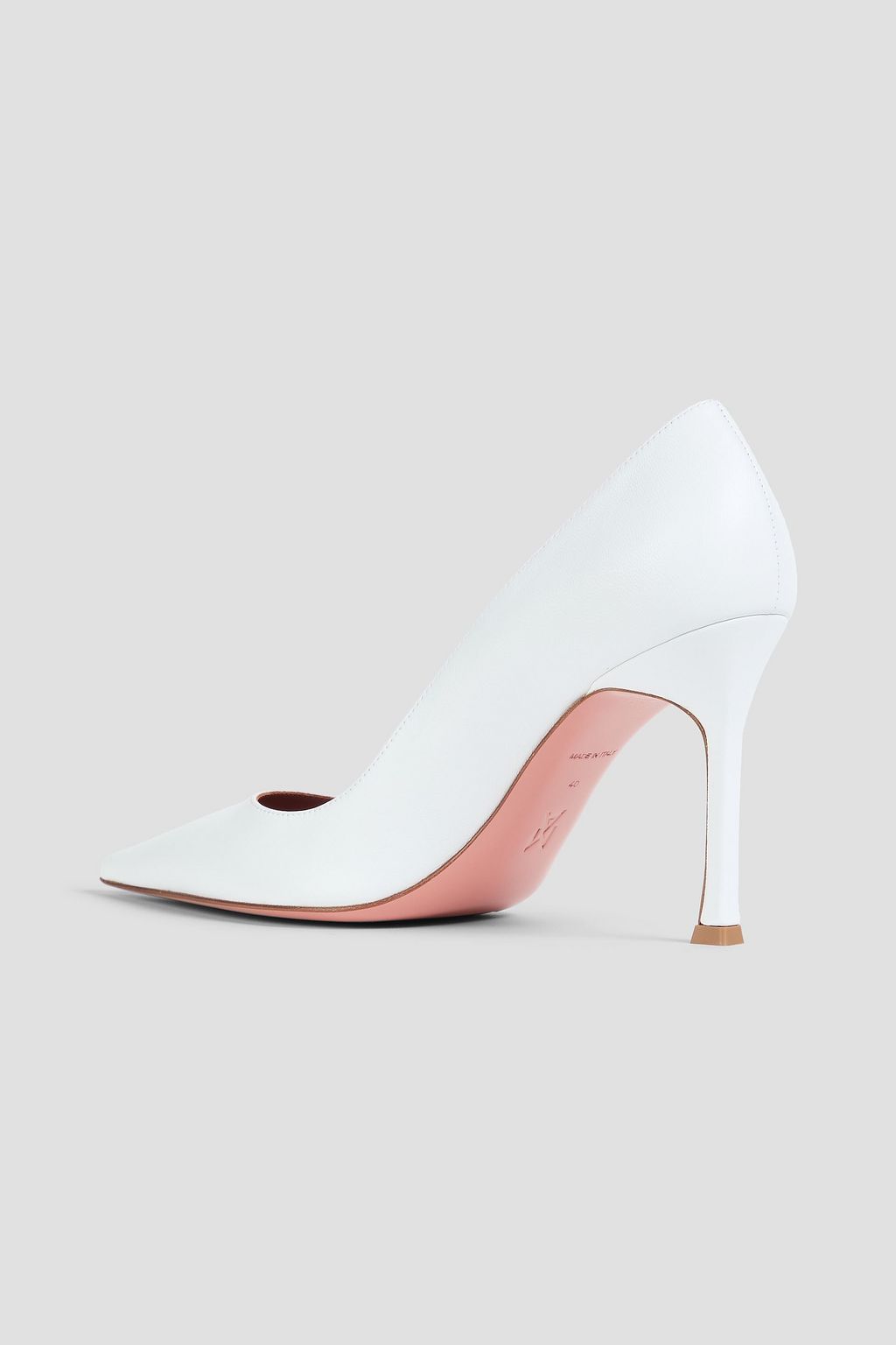 AMINA MUADDI Sharon leather pumps