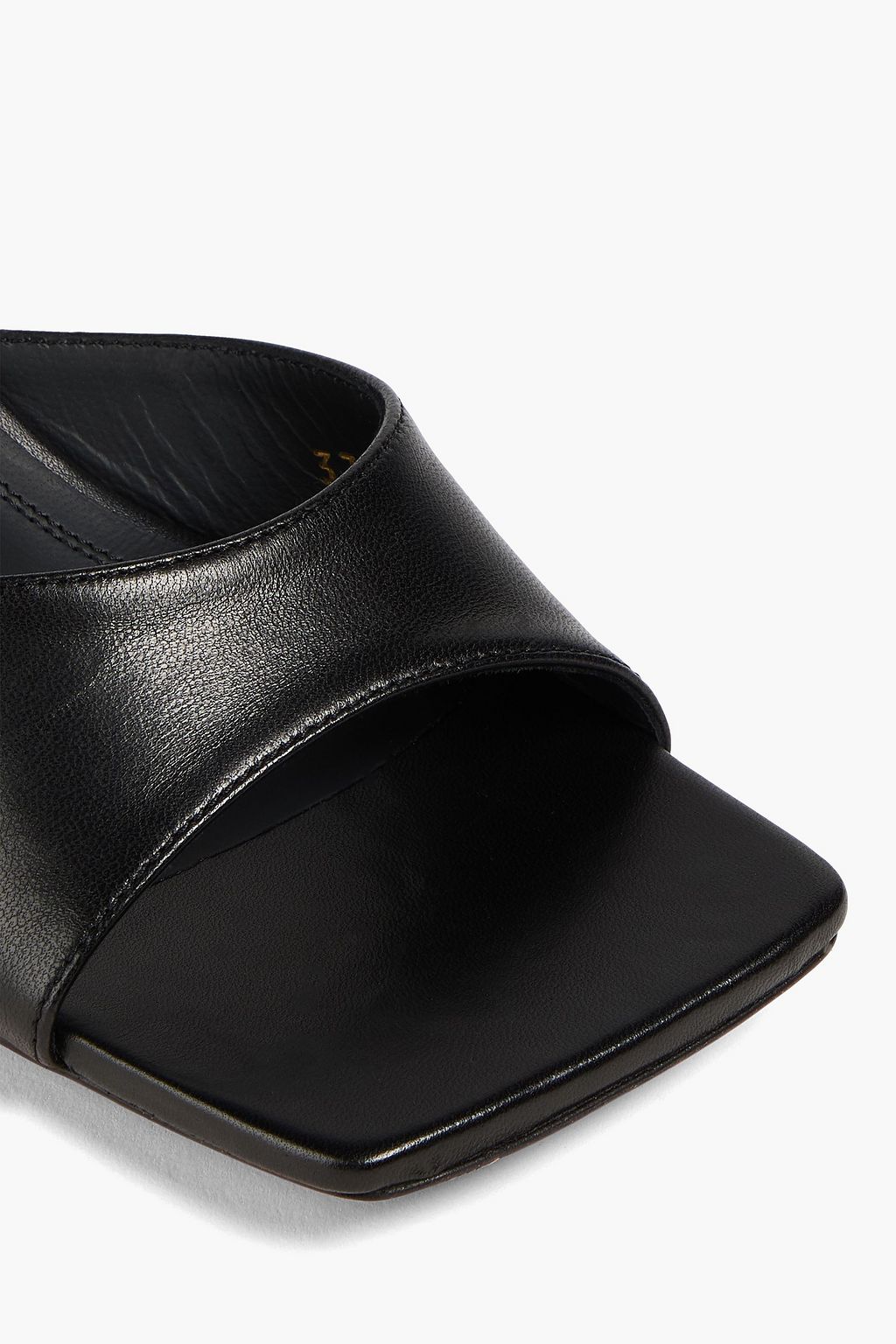 AMINA MUADDI Laura leather mules