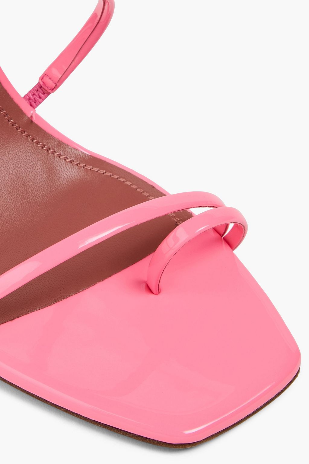 AMINA MUADDI Naima Mules aus Lackleder