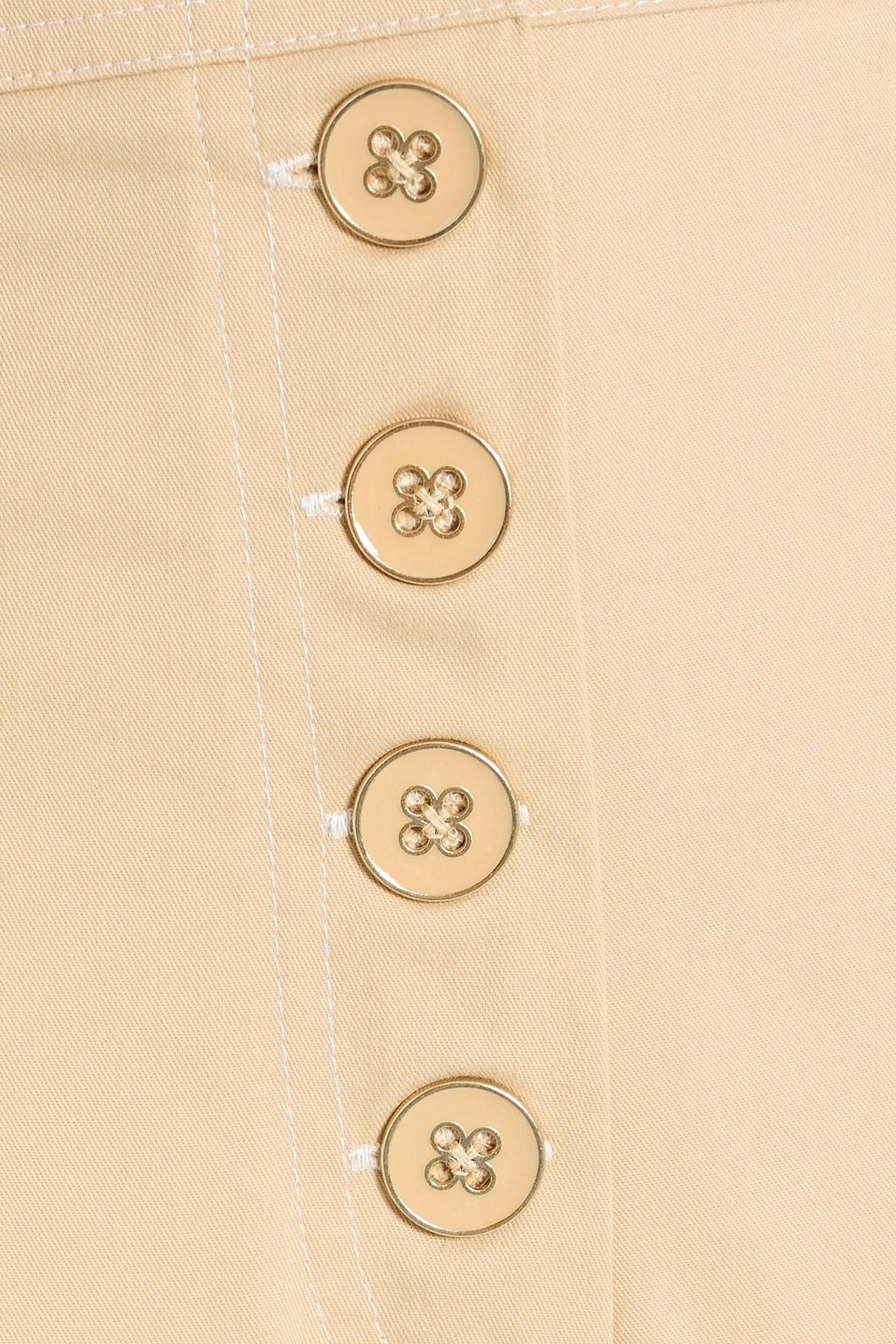 FARM RIO Cotton-twill wide-leg pants
