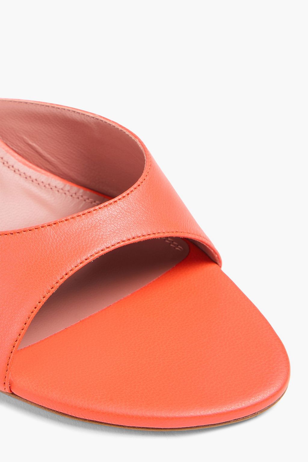 AMINA MUADDI Jeanne leather mules
