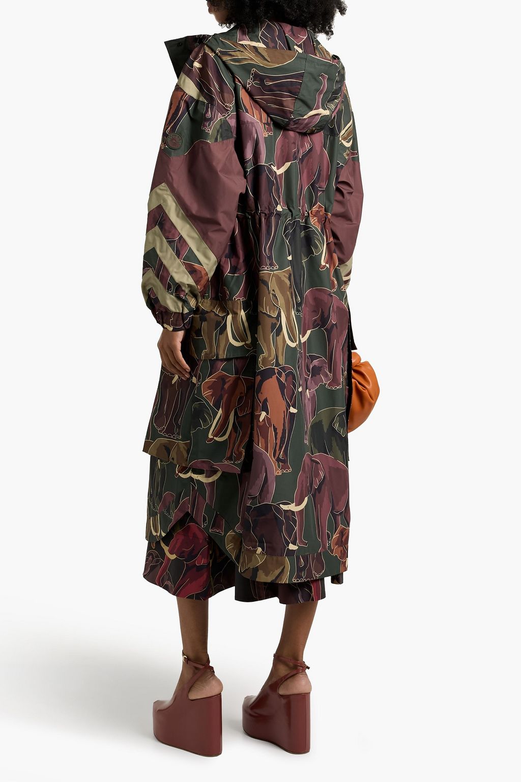 FARM RIO Printed shell raincoat