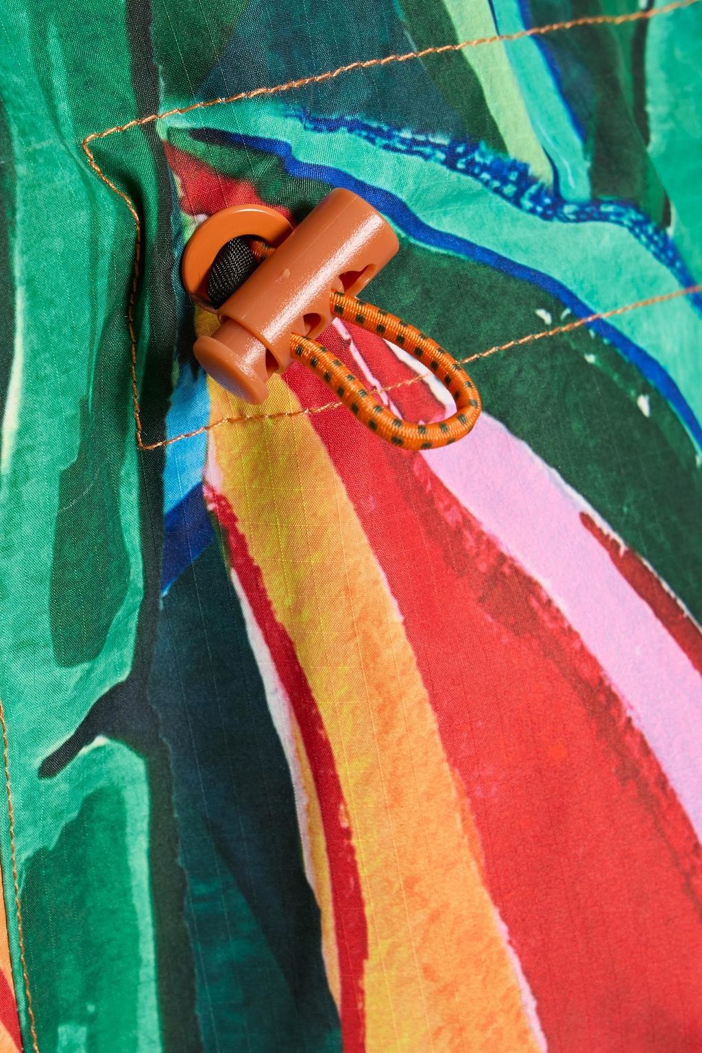 FARM RIO Printed shell raincoat