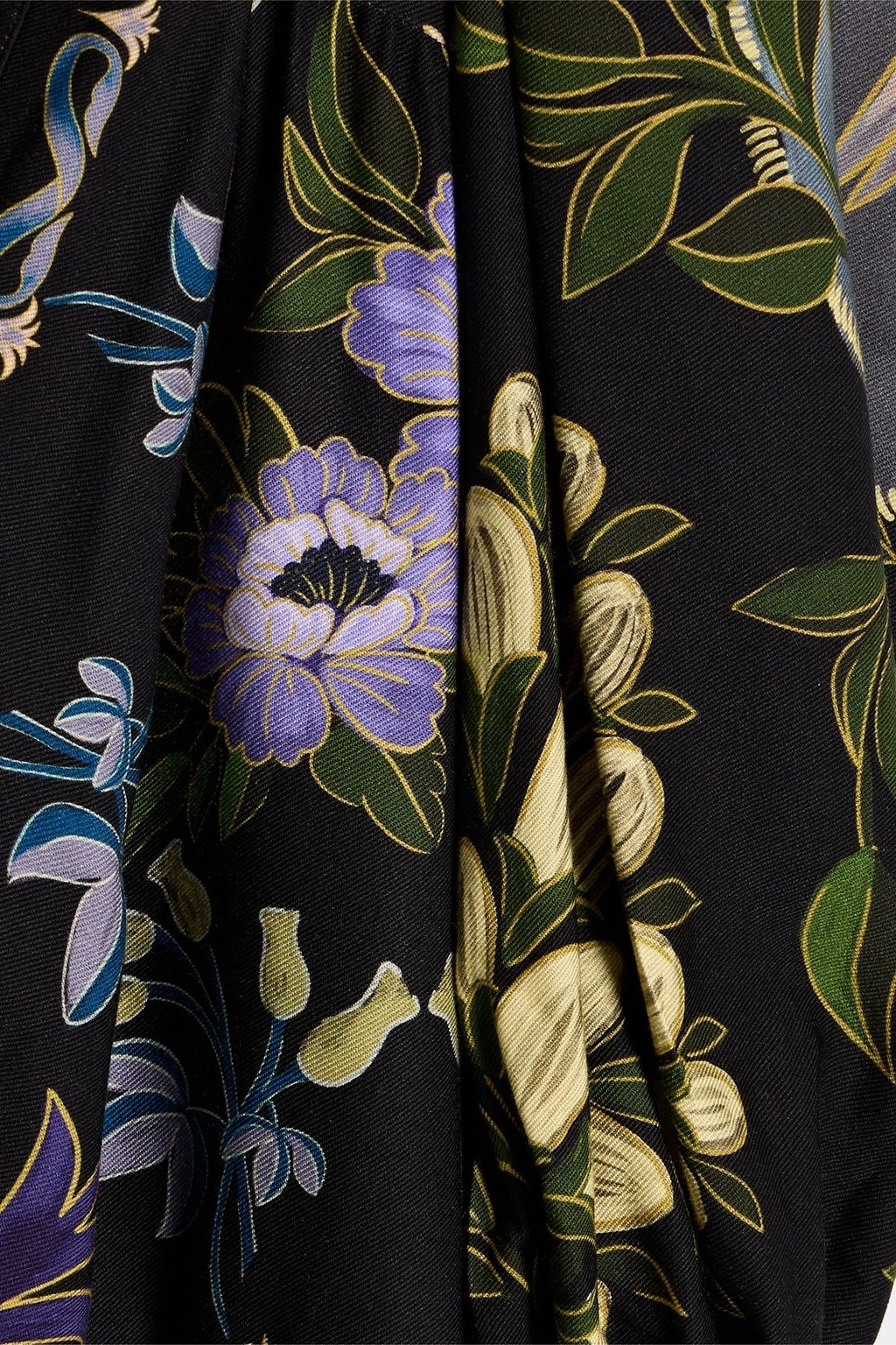 FARM RIO Printed twill mini dress