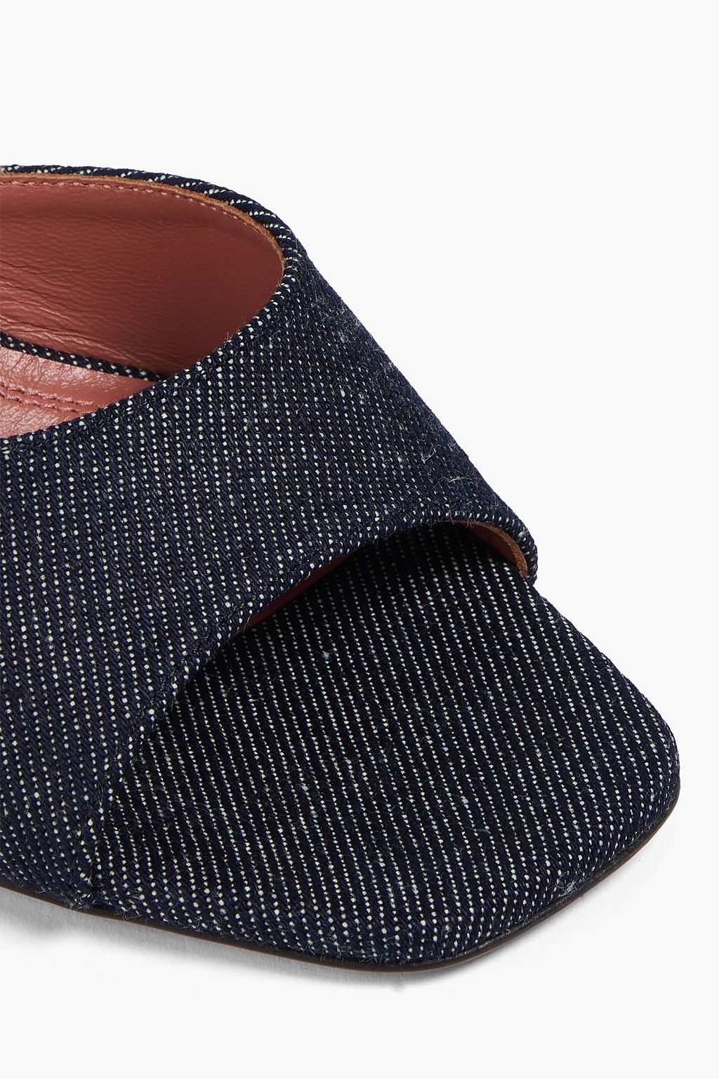 AMINA MUADDI Lupita denim mules