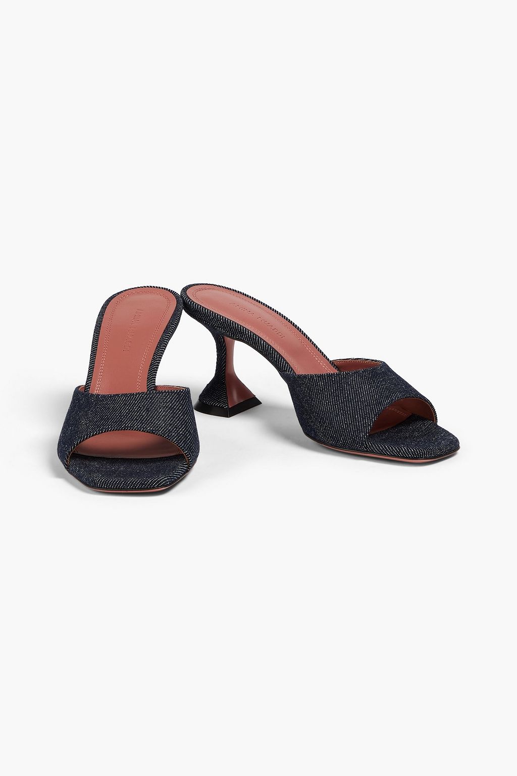 AMINA MUADDI Lupita denim mules