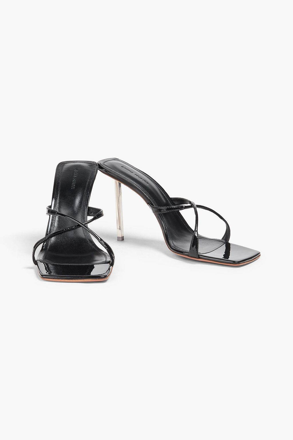 AMINA MUADDI Adriana Mules aus Lackleder