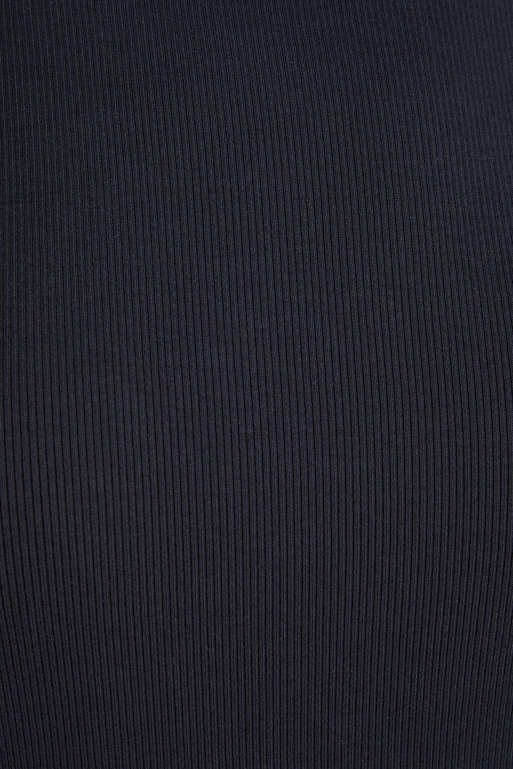 VERONICA BEARD Rollkragenoberteil „Cedar“ aus Stretch-Pima-Baumwoll-Jersey