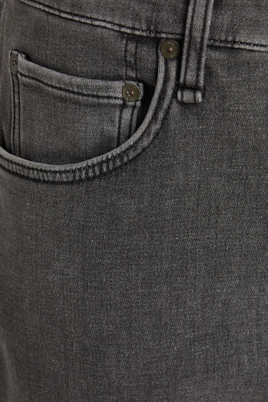 RAG & BONE Tapered denim-jersey jeans
