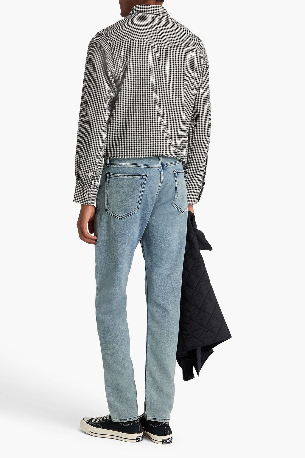 RAG & BONE Fit 2 faded denim-jersey jeans