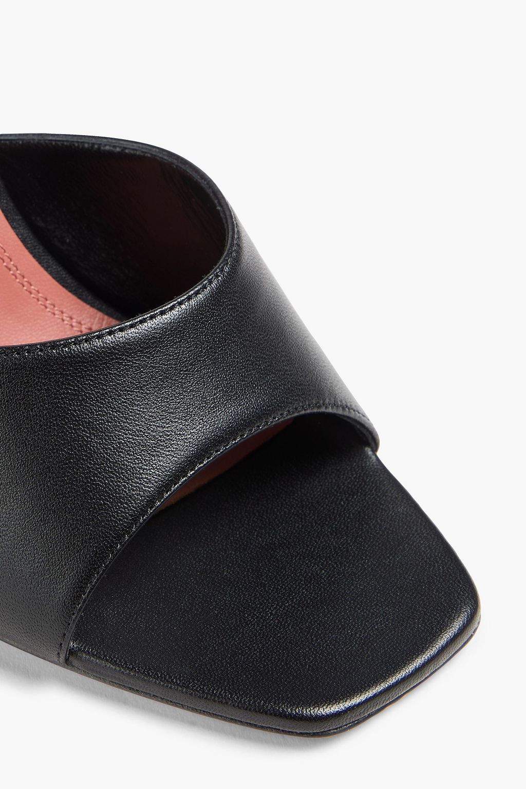 AMINA MUADDI Lupita leather mules