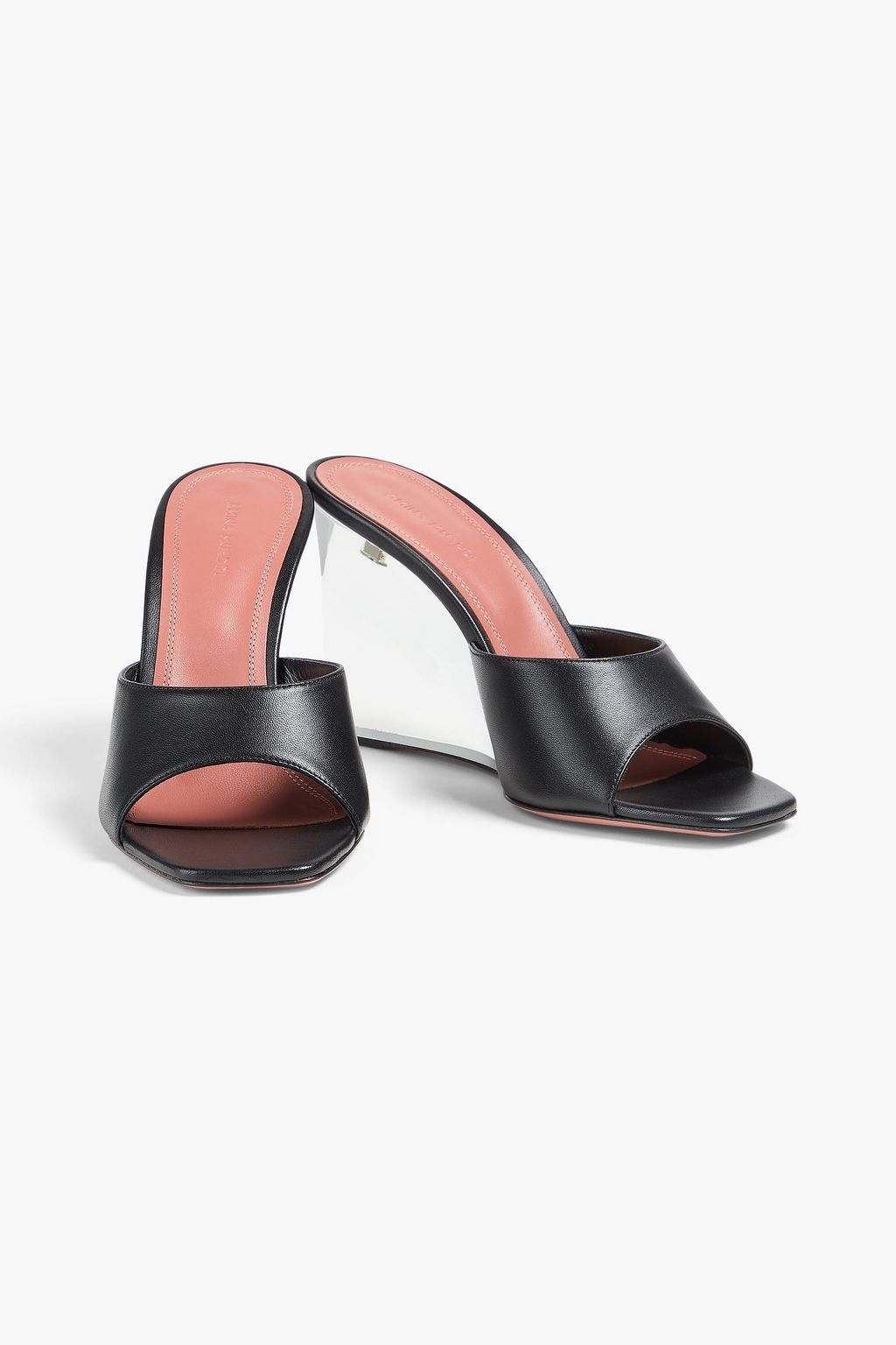 AMINA MUADDI Lupita leather mules
