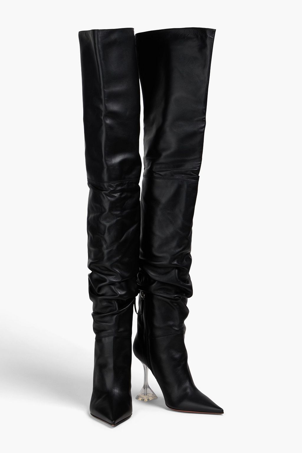 AMINA MUADDI Overknees „Olivia“ aus Leder