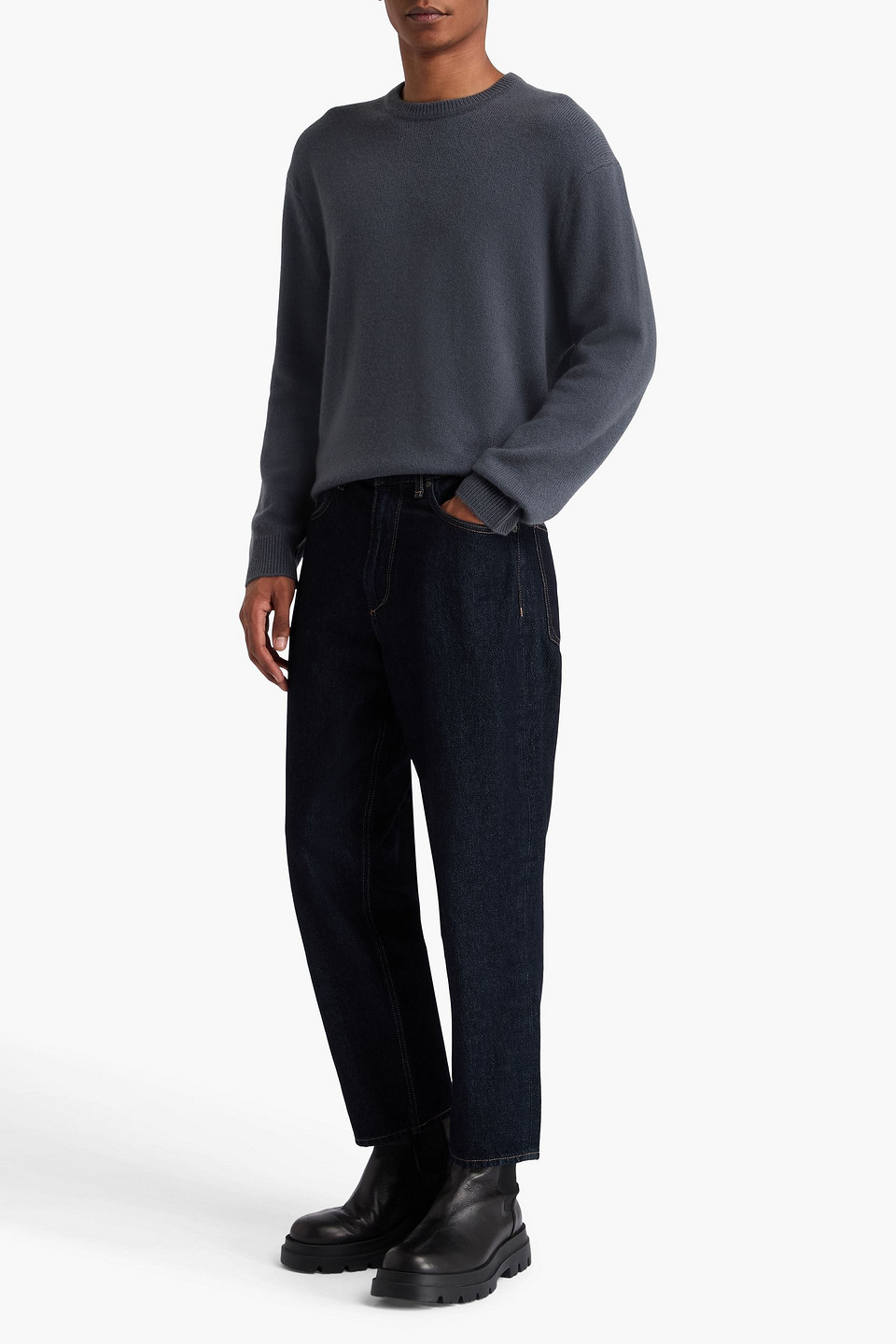  Rag & Bone - Tapered Denim Jeans - Blue - 30 