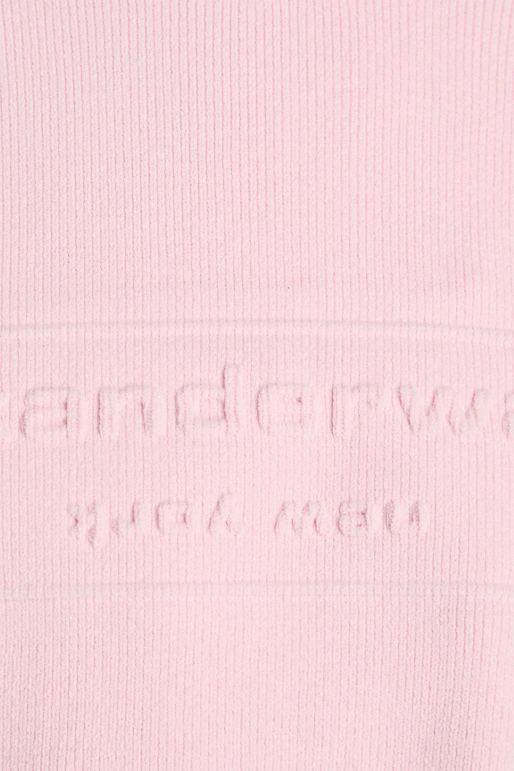 ALEXANDER WANG Embossed knitted sweater