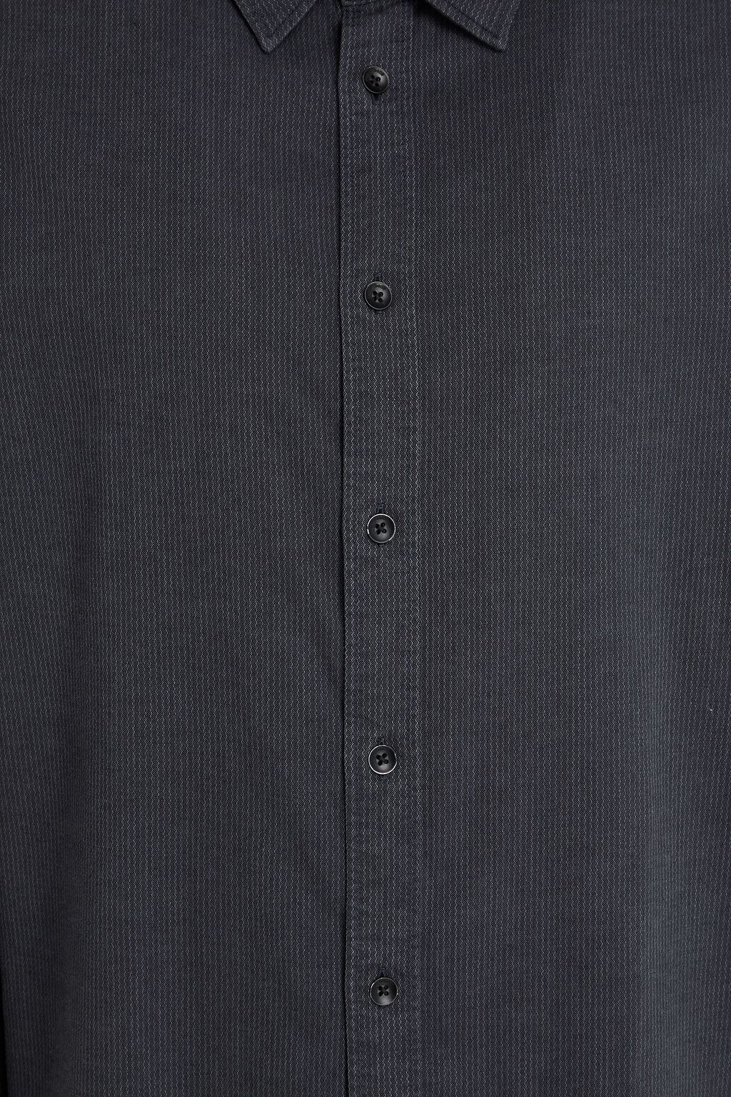 RAG & BONE Finch cotton and Lyocell-blend jacquard shirt