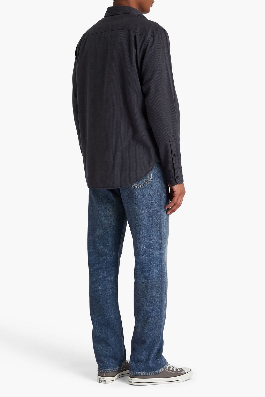 RAG & BONE Finch cotton and Lyocell-blend jacquard shirt