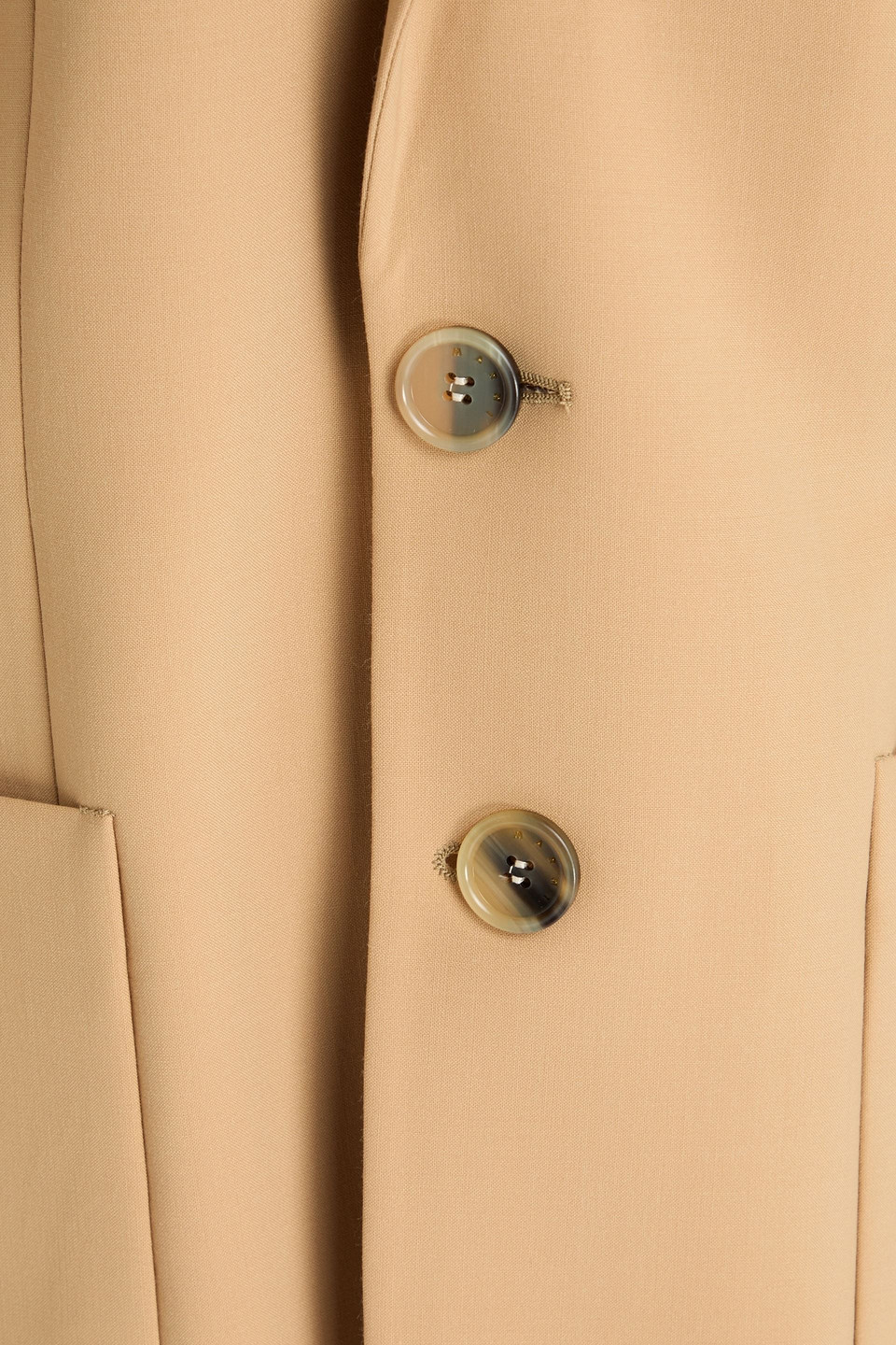 Marni Woven Blazer In Brown